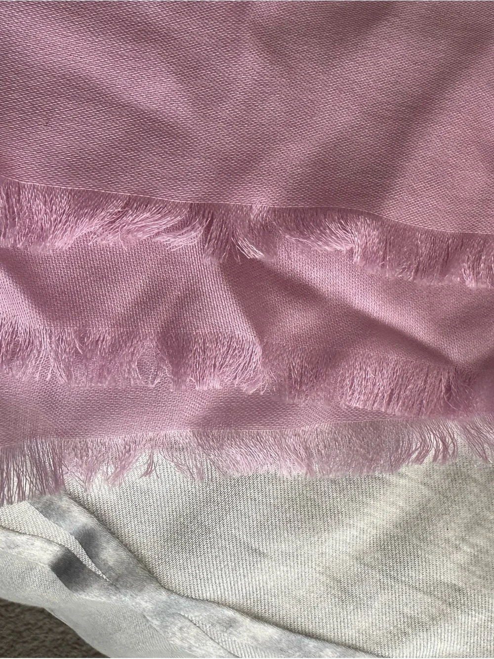 Gucci Pink Monogram Silk Scarf